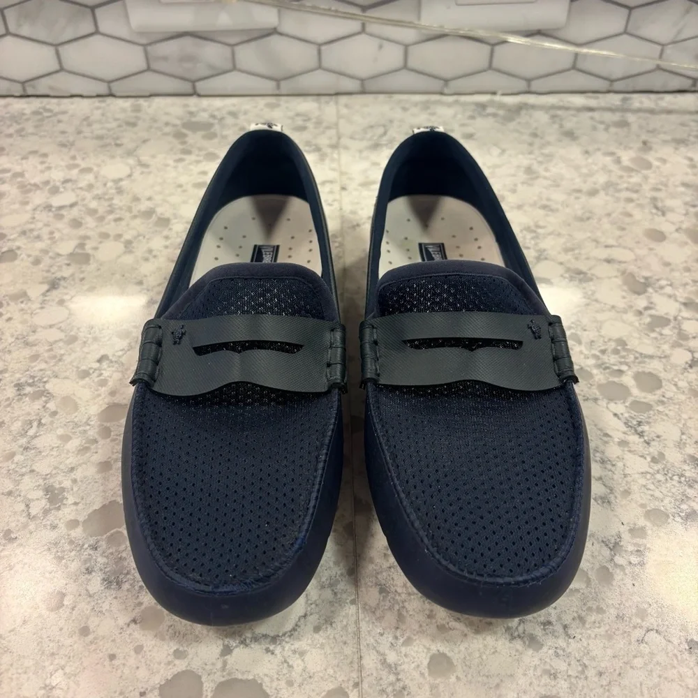 VILEBREQUIN Men’s Solid‎ Waterproof Shoes In Navy Blue, Size 9